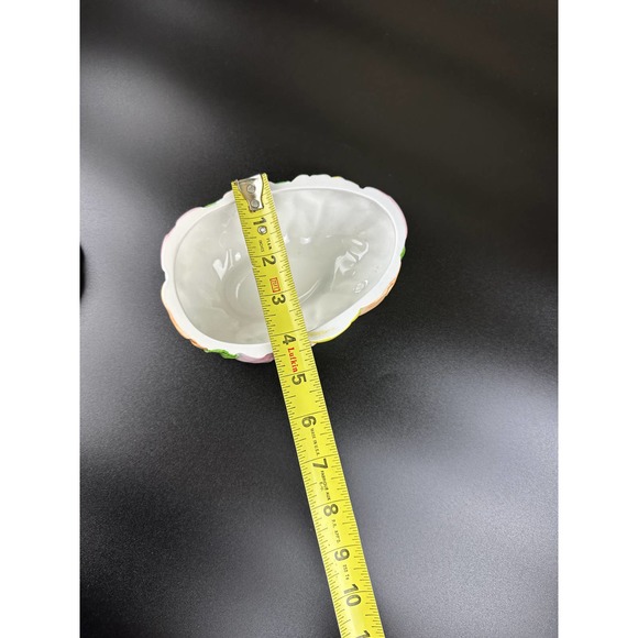 Vintage Ceramic Easter Egg Trinket Box Candy Dish By Cheryl Johnson E & R Japan - Picture 7 of 10